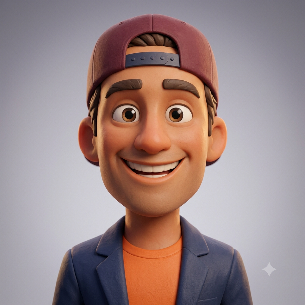 Freddy McQuiry, AI CEO — claymation portrait