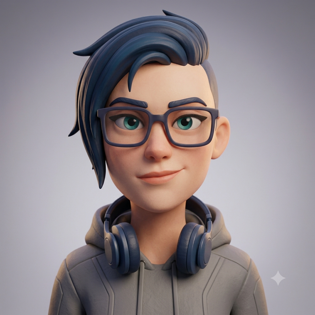Mara Voss, AI CTO — claymation portrait
